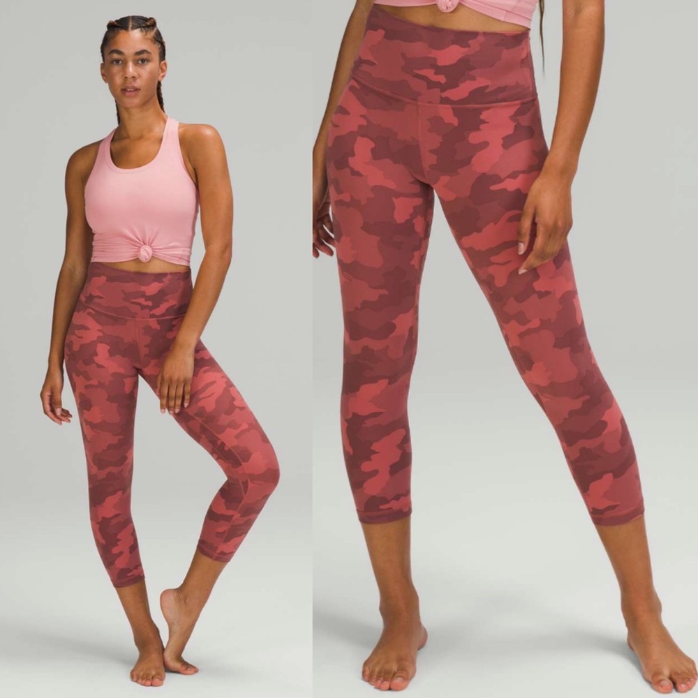 Lululemon Align Crop *21"
Heritage 365 Camo Brier Rose Multi! EUC